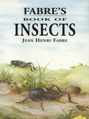 cover image of Fabre's Book of Insects